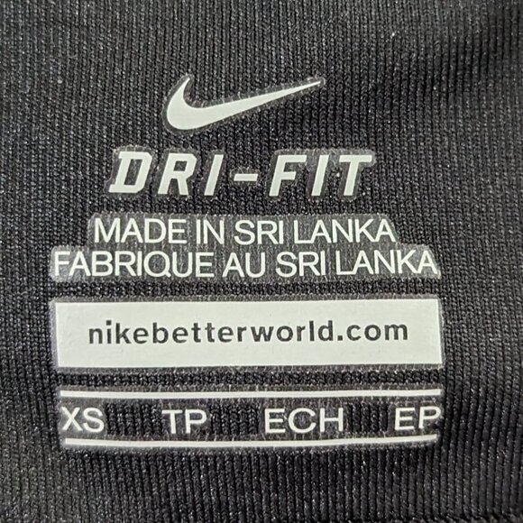 Nike Geometric Bodysuit Romper Gray Black XS - Picture 5 of 6